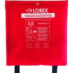 Lorex LR-FB2016C Çantalı Yangın Söndürme Battaniyesi