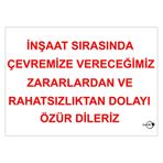 Lorex LR-IS3003 İnşaat Sırasında Çevremize Verdiğimiz Zararlardan ve Rahatsızlıklardan Dolayı Özür Dileriz İkaz Yazısı