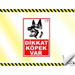 LOREX LR-IS3903 Dikkat Köpek Var Uyarı Ikaz Levhası