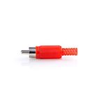 LOREX LR-RCA RCA Erkek Konnektör - Male, TOS Jak, Kırmızı