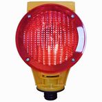LOREX LR-SPL02R Solar Enerjili Üçgen Flaşörlü Kırmızı Lamba, Solar Flaşör