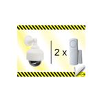 LOREX Robotix Caydırıcı Mobese Kamera + 2adet 4444C Pencere Alarm