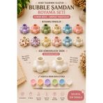 LORİCA BUBBLE ŞAMDAN BOYAMA SETİ – 2’Lİ ŞAMDAN BOYAMA KİTİ – KENDİN BOYA TASARLA – 6 RENK BOYA VE FIRÇA DAHİL – DEKORATİF ŞAMDAN – HOBİ SETİ – EL YAPIMI HEDİYE FİKRİ