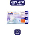 Lorina 30 Adet XLarge Tekstil Yüzeyli Bel Bantlı Hasta Bezi