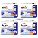 Lorina 4x30 Adet XLarge Belbantlı Hasta Bezi