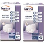 Lorina Emici Külot Büyük Boy XLarge 2x30 Adet Hasta Bezi