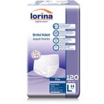 Lorina Large Büyük Boy 120 Adet 6 Damla Belbantlı Hasta Bezi
