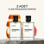 Loris 2 Adet E-202 Frequence Erkek Parfüm 50+50 Ml