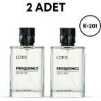 Loris K-201 Frequence EDP 2x50 ml Kadın Parfüm