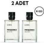 Loris K-222 Frequence Kadın Parfüm 100 ml Oryantal Koku Kadınlar İçin Enerjik ve Yenilikçi