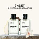 Loris K-222 Frequence Kadın Parfüm 50 ML x 2 Adet