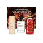 Loris K-270 Kadın Parfüm & K-270 Deodorant & Saffron Ambre Duş Jeli