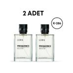 Loris K-286 Frequence Kadın Parfüm EDP 2 x 50 ML