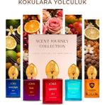 Loris Kokulara Yolculuk Seti – Oryantal Koku Türü 5 Adet * 20 ml Hediyelik Parfüm Seti