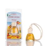 LORIS Mango Aromalı Araç Kokusu, Asılı Araba Kavanozu, Oda Parfümü, Mango Kokulu, 30 Güne Kadar Hoş Kokulu, 10 ml