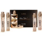 Loris Saffron Ambre EDP Parfüm 10 ml Seyahat Seti 5 Parça Amber Koku - 50 ml