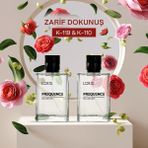 Loris Zarif Dokunuş Kadın Parfüm Seti | K-119 & K-110 Doğal Koku 100 ml Hediyelik