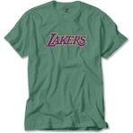 Los Angeles Lakers Yeşil Tişört Liyada - 3XL