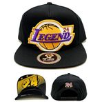 Los Angeles Yeni Üst Seviye Efsane 24 Kalkan Siyah Mor Altın Dönemi Snapback Şapka Kep