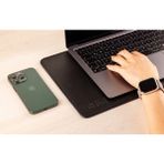 Los Caja 13 İnç Laptop Kılıfı - Su Geçirmez , Vegan Deri, MacBook Air Uyumlu, Siyah - 13 - 13,9 inç
