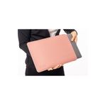 LOS CAJA Minimalist 13 Inç Laptop Kılıfı, Vegan Deri, Su Itici Özellikli, Bilgisayar Notebook Laptop Çantası