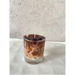 Loş Dükkan Buzlu Kahve Ice Latte Mum Kahve Kokulu Bardak Mum - 1 Adet