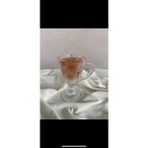 Loş Dükkan Buzlu Kahve Ice Latte Mum Kahve Kokulu Kulpluı Bardak - 1 Adet