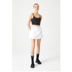 LOS OJOS Beyaz 2 Katmanlı Tenis Eteği - Şort Etek - Spor Etek Tennis Skirt