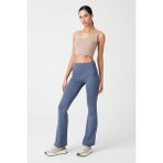 Los Ojos Kadın Antrasit Yüksek Bel Toparlayıcı Çift Cepli Ispanyol Paça Tayt Bootcut - XL