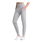 LOS OJOS Kadın Gri Yüksek Bel Jogger Eşofman Altı Joggers