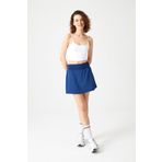 LOS OJOS Lacivert 2 Katmanlı Tenis Eteği - Şort Etek - Spor Etek Tennis Skirt