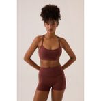 Los Ojos x Ece Bordo Spor Sütyeni Super Crop Top