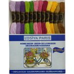 Losiya Paris Muline Etamin Koton Nakış İpi İpliği 12 Adetli Set 3