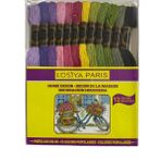Losiya Paris Muline Etamin Koton Nakış İpi İpliği 12 Adetli Set 4