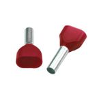 Lospar IKY 2x1.5/8 İzoleli Çift Girişli Kırmızı Yüksük