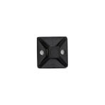 Lospar YK1S 19.5x19.5mm Yapışkan Bantlı Kroşe Siyah YK1
