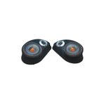 Lostgarage POLYESTERLİ BOŞ PANDİZOT 16 CM HOPARLÖR 10 CM TWEETER YUVALI SİYAH MDF (2 ADET Sağ ve sol )