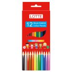 Lotte Kuru Boya Kalemi 12 Renk X 12 Set