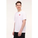 Lotto Beyaz Erkek Kısa Kol T-Shirt M-BILLY TEE 4FX