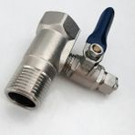 Lotto Filters Su Arıtma Hat Alma T 1/2" ve Mini Küresel Vana 1/4"