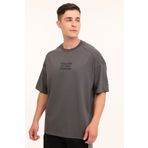 Lotto M-Horton T-SH 4PR Gri Kısa Kollu Erkek T-shirt