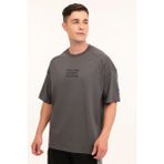 Lotto M-Horton T-SH 4PR Gri Kısa Kollu Erkek T-shirt