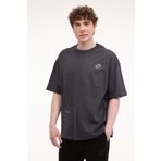 Lotto M-Perla Tee 5FX Gri Kısa Kollu Erkek T-shirt