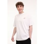 Lotto M-Zane Tee 5FX Bej Kısa Kollu Erkek T-shirt
