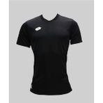 Lotto R4267 Yuvarlak Yaka Siyah T-Shirt