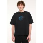 Lotto Siyah Erkek Kısa Kol T-Shirt M-CROSSA TEE 5FX