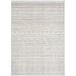 Lotus 8575 Gri Halı İskandinav Desenli Modern İnce Akrilik Tozuaz Salon Halısı Yatak Odası Koridor 150 X 233 Grı