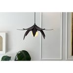 Lotus Ahşap Modern Ve Minimal Tasarım Avize, Ceviz