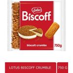 Lotus Biscoff Crumble Bisküvi Kırıkları 750 g - Karamelize Bisküvi Parçaları, Alerjen İçermez, Pasta ve Tatlı Süslemeleri İçin Mükemmel