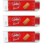 Lotus Biscoff Karamelli Bisküvi 25'li 3 Paket - 156 gr